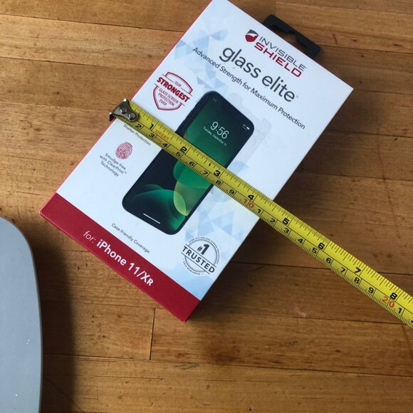 INVISIBLE SHIELD glass elite Screen Protector Advanced Strength iPhone 11XR - Picture 4 of 4